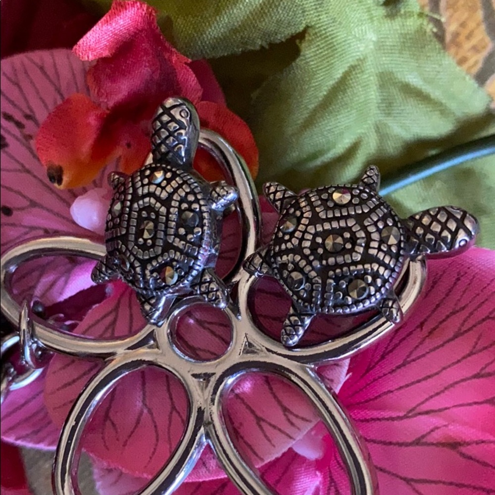 Tortoise earrings